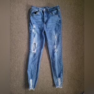 Size 3/26 Max Jeans Women's Ripped Skinny Jeans !